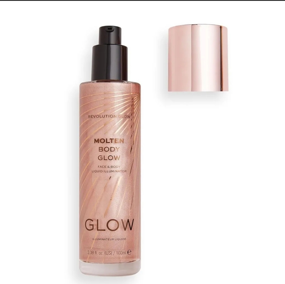 New 3pk Revolution Shimmer Body Glow ROSE GOLD - Picture 2 of 5